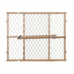 North States Diamond Mesh Gate - White