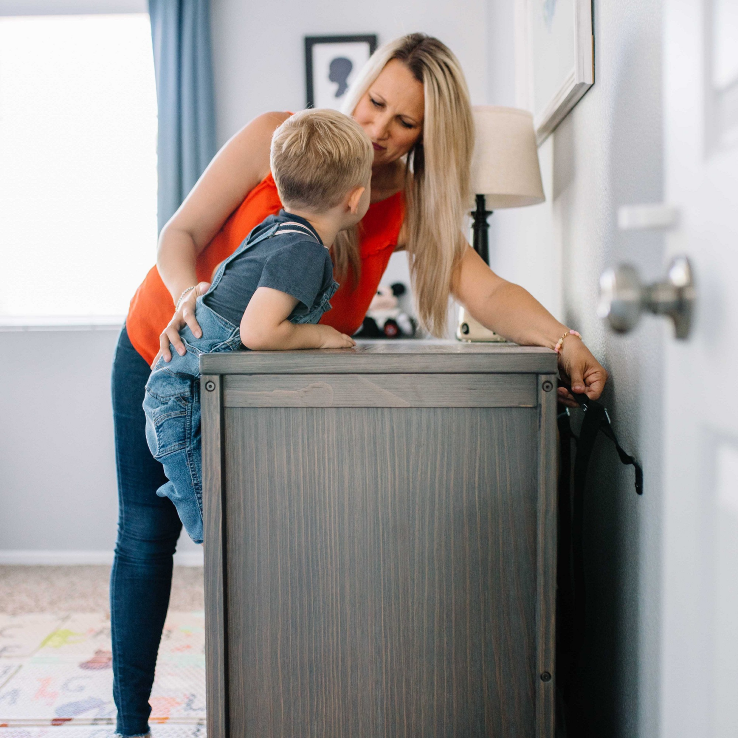 slide 5 of 6, Toddleroo by North States Furniture and TV Straps, 2 ct