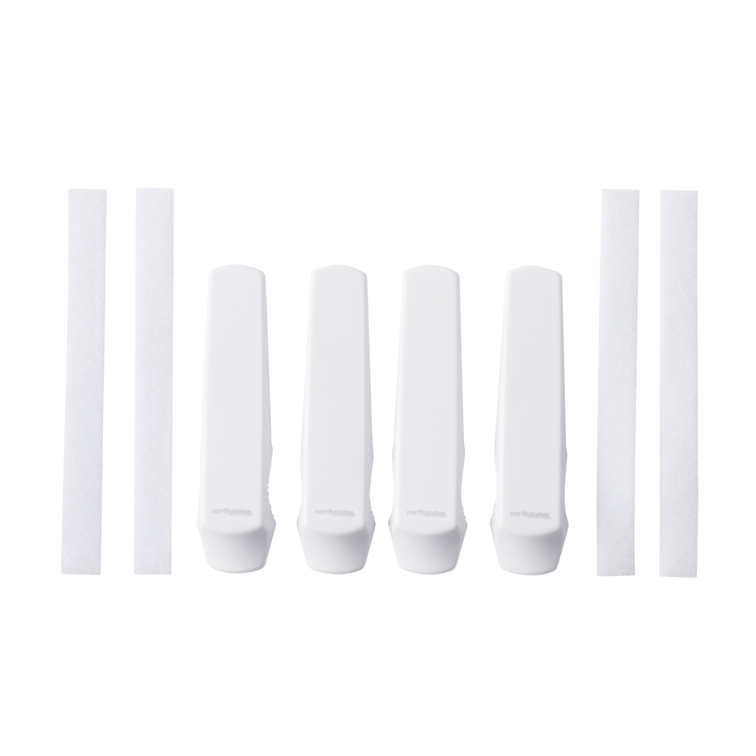 slide 1 of 5, Toddleroo by North States Window and Door Wedge Lock, 4 ct