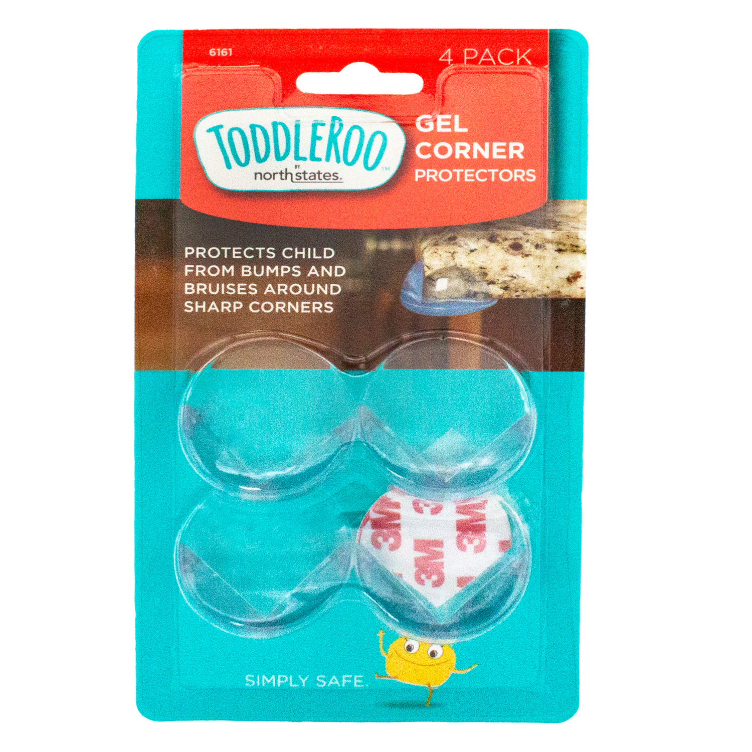 slide 2 of 3, Toddleroo by North States Gel Corner Protectors, 4 ct