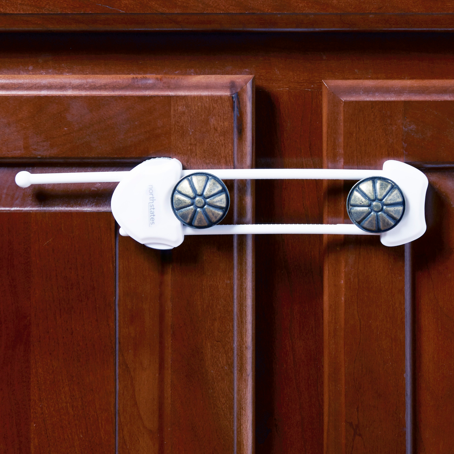 slide 3 of 4, North States Toddleroo by North States Large Sliding Cabinet Locks, 1 ct