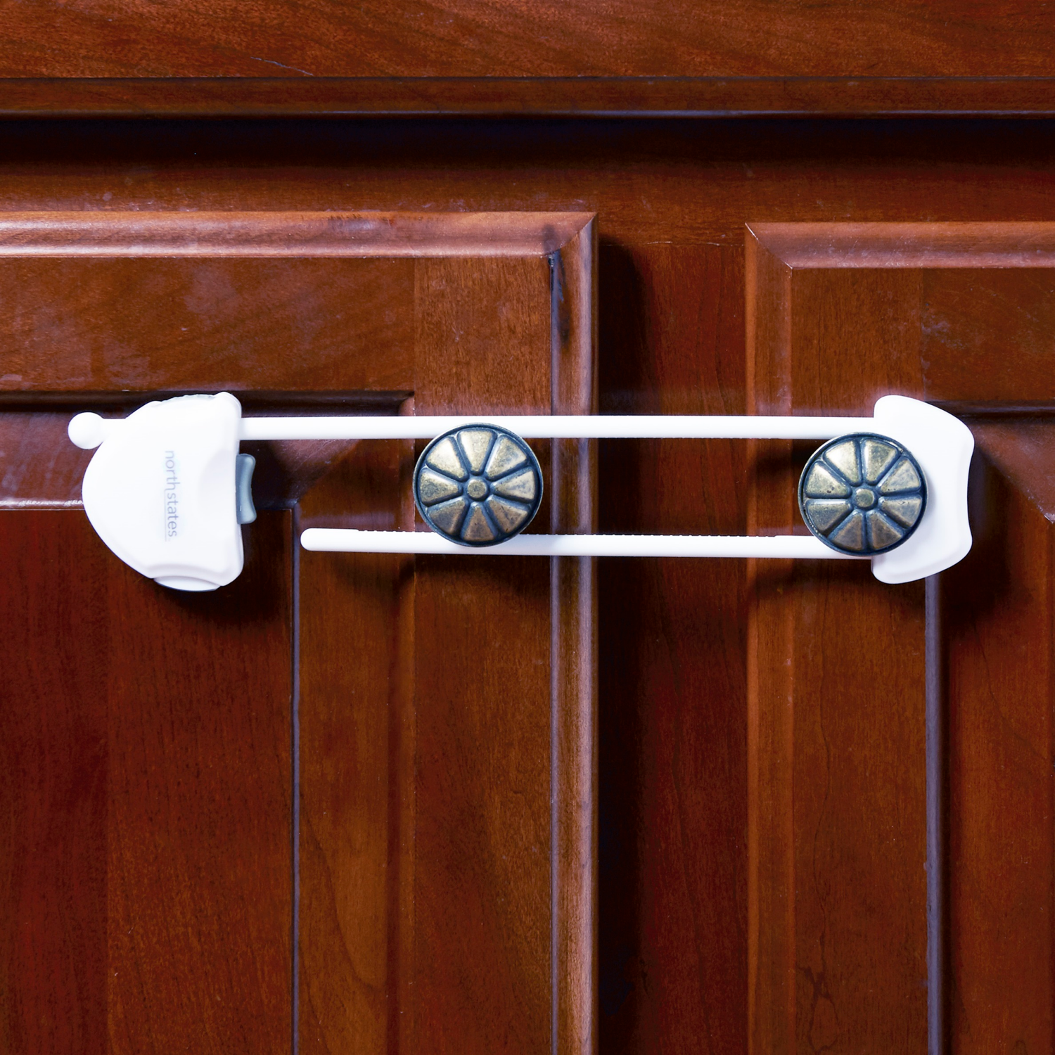 slide 4 of 4, North States Toddleroo by North States Large Sliding Cabinet Locks, 1 ct