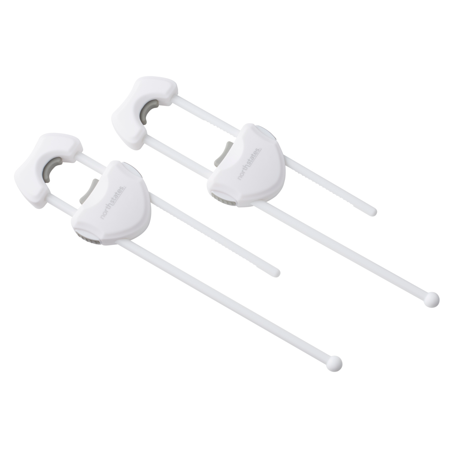 slide 1 of 4, North States Toddleroo by North States Large Sliding Cabinet Locks, 1 ct