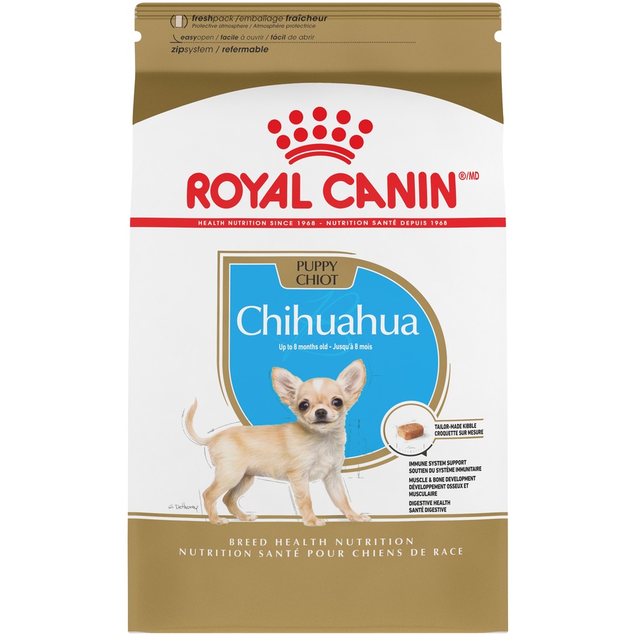 slide 1 of 9, Royal Canin Breed Health Nutrition Chihuahua Puppy Dry Dog Food, 2.5 lb