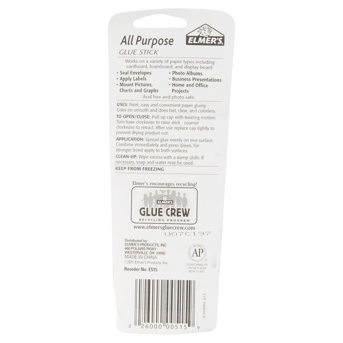 slide 2 of 2, Elmer's Elmers All Purpose Glue Stick, 0.77 oz