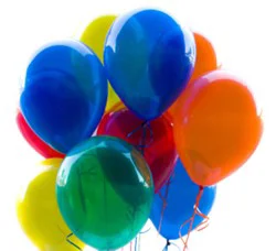 Balloon Dozen Latex - Each (Colors May Vary)