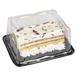 Hy-Vee Tiramisu Square Cake Serving: 2oz