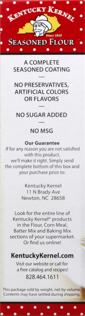 slide 5 of 13, Kentucky Kernel Seasoned Flour, 22 oz