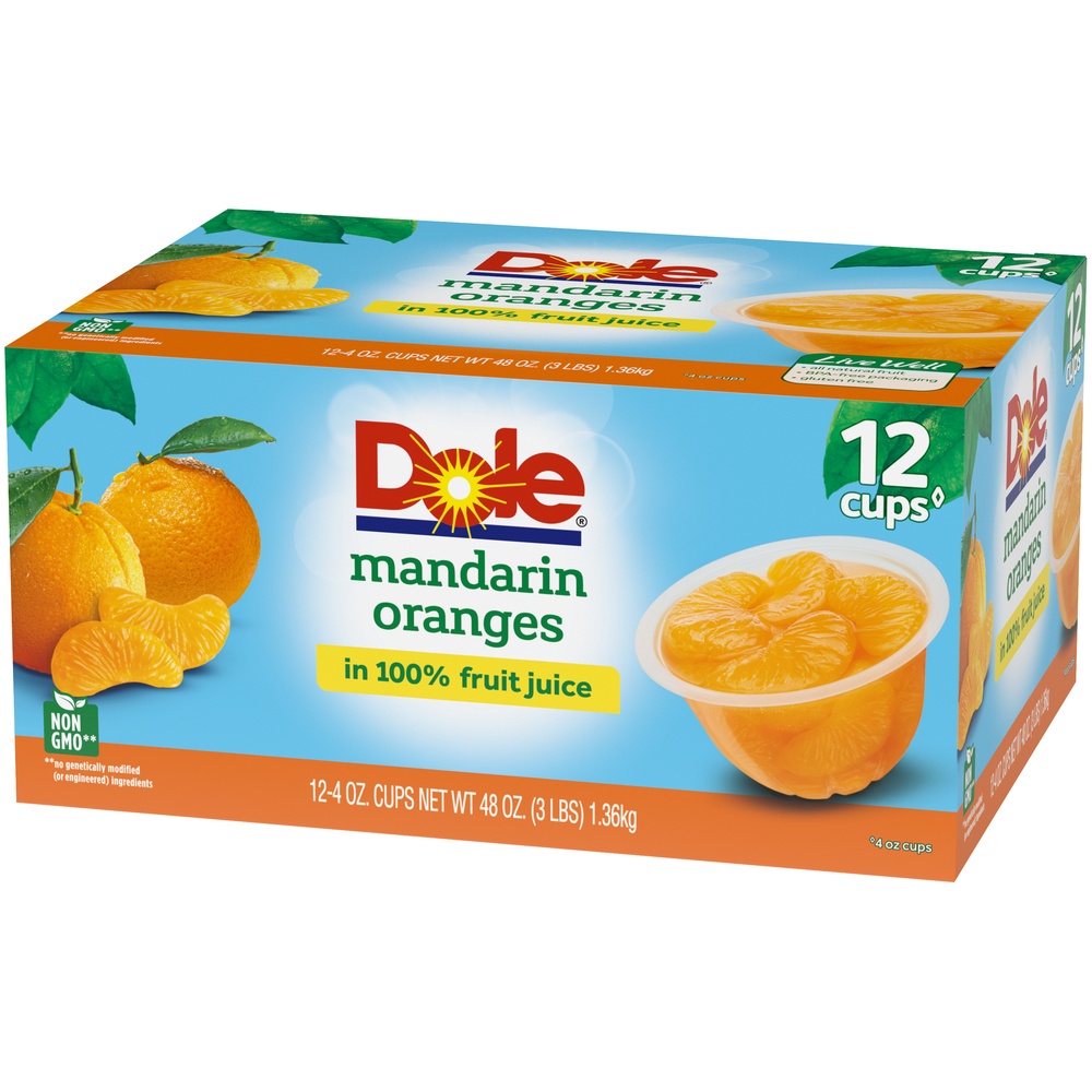 slide 3 of 8, Dole Mandarin Oranges, 