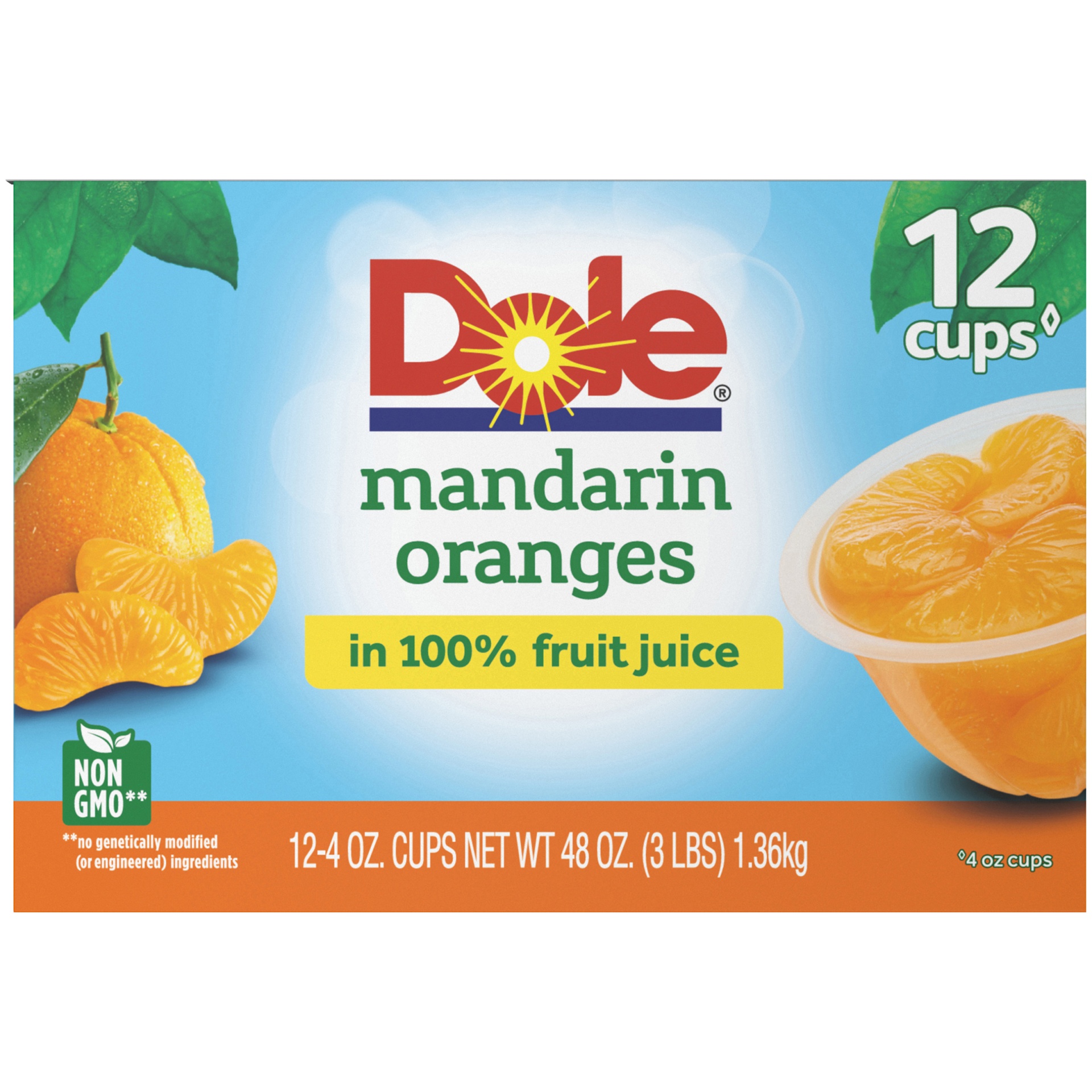 slide 4 of 8, Dole Mandarin Oranges, 