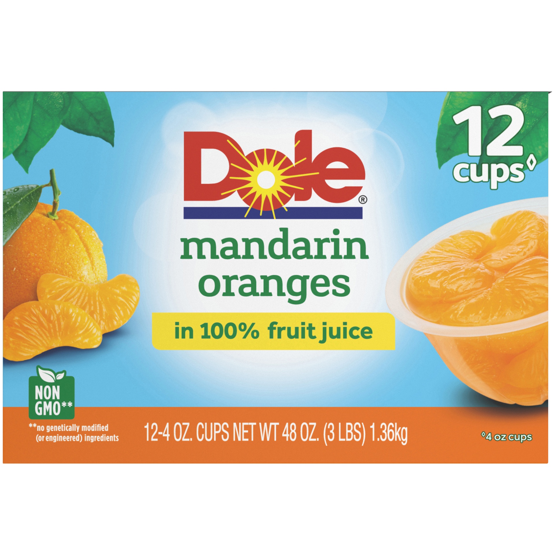 slide 5 of 8, Dole Mandarin Oranges, 