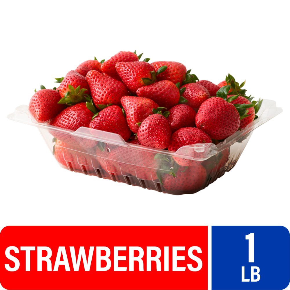 slide 1 of 4, Strawberries, 16 oz