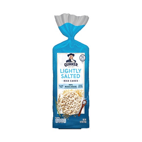 slide 1 of 1, Quaker® lightly salted rice cakes, 4.47 oz