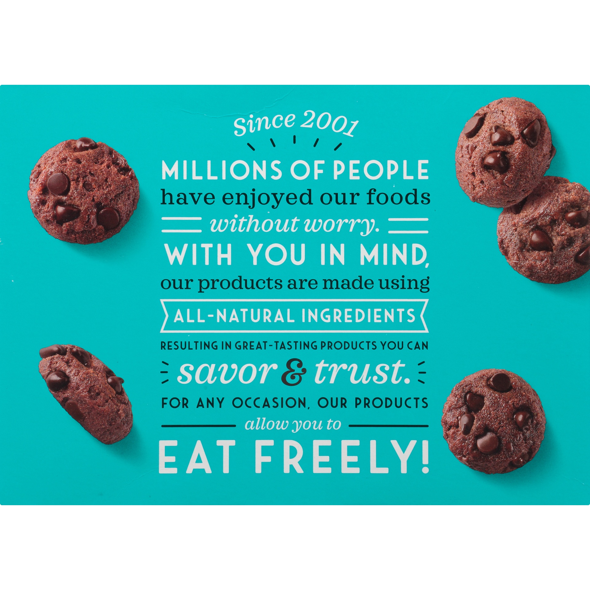 slide 6 of 8, Enjoy Life Soft Baked Double Chocolate Brownie Mini Cookies 6 ea, 