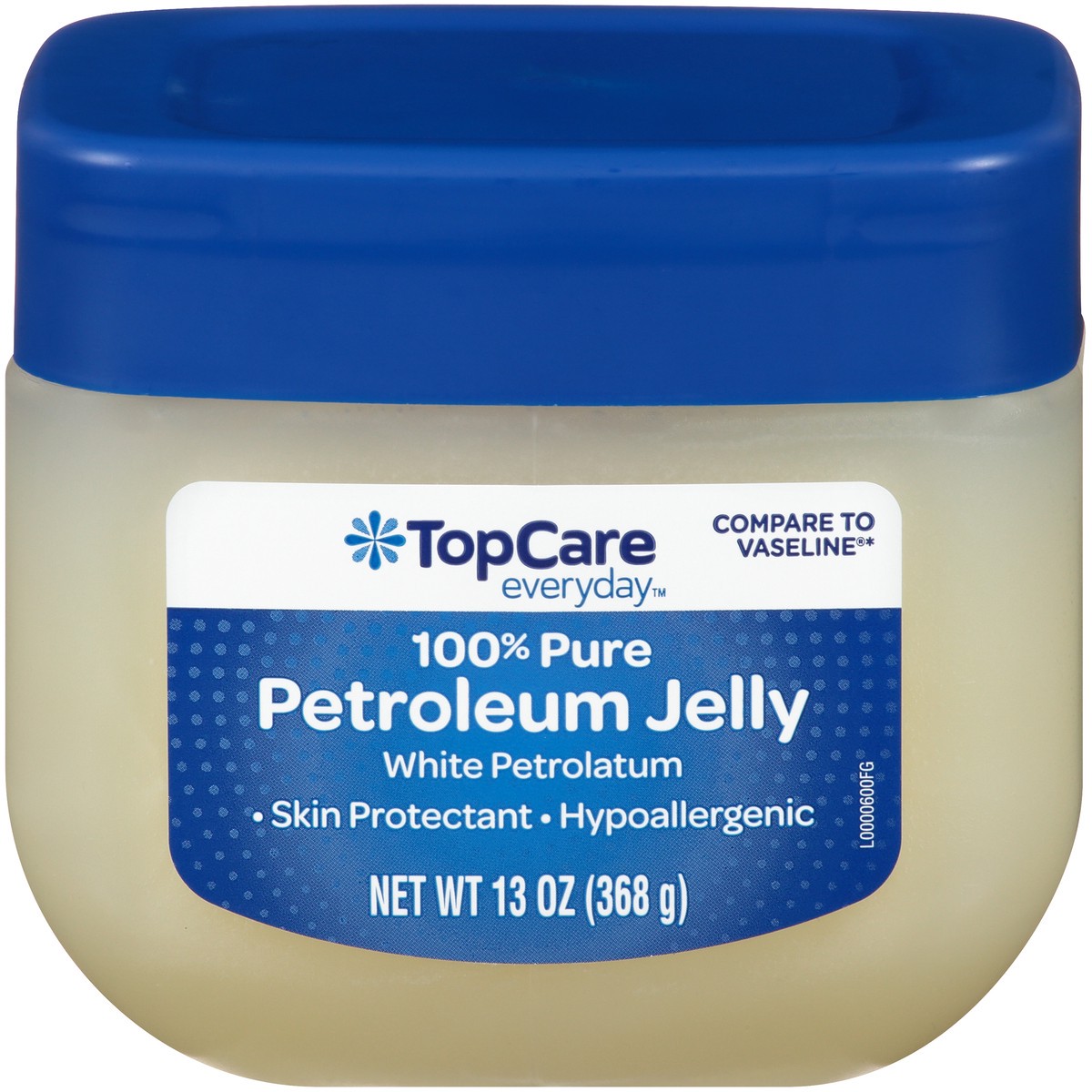 slide 1 of 9, TopCare 100% Pure White Petroleum Jelly, 13 oz