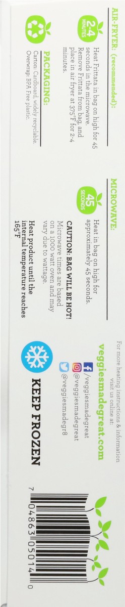 slide 8 of 17, Veggies Made Great Huevos Rancheros Frittatas 6 ea, 6 ct