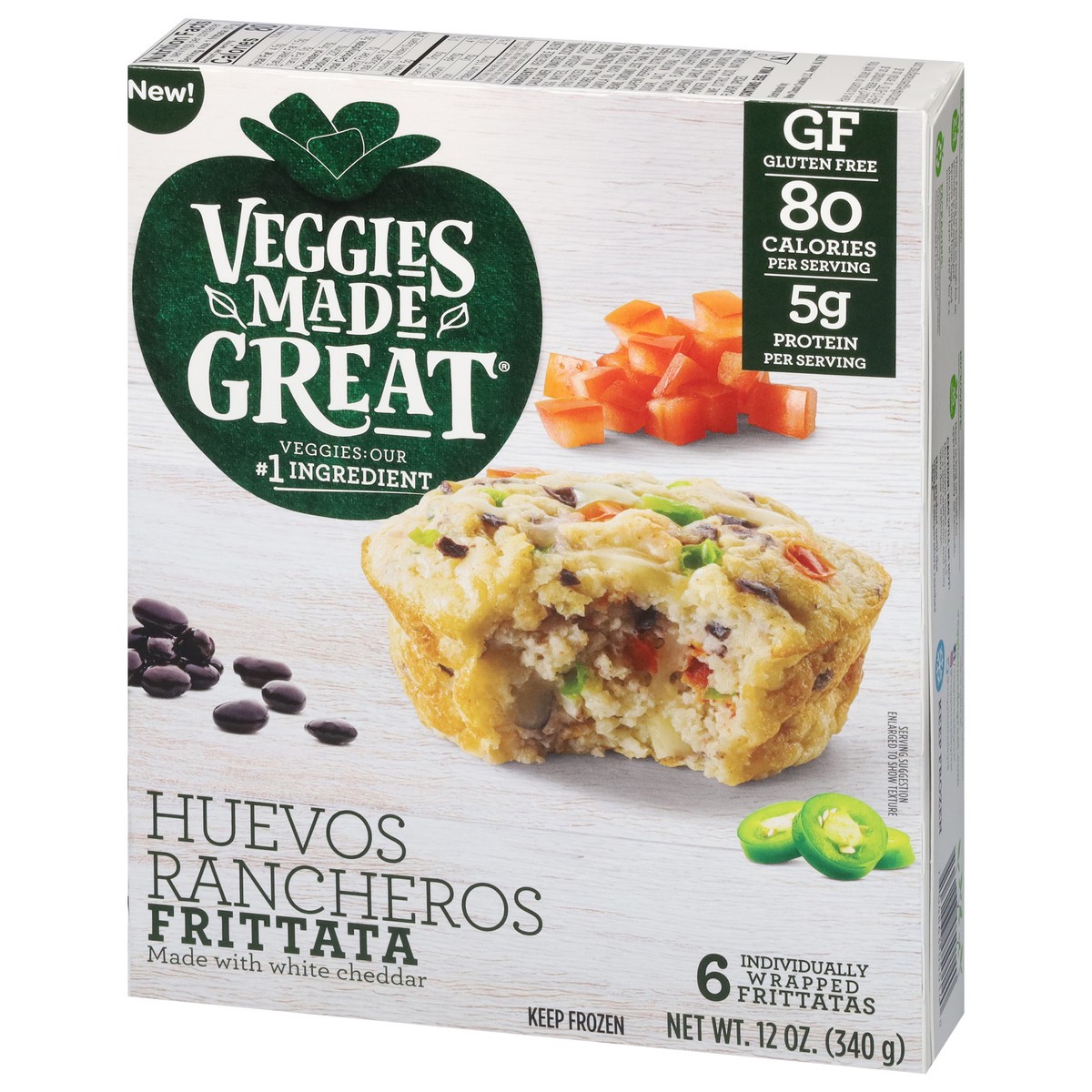 slide 7 of 17, Veggies Made Great Huevos Rancheros Frittatas 6 ea, 6 ct