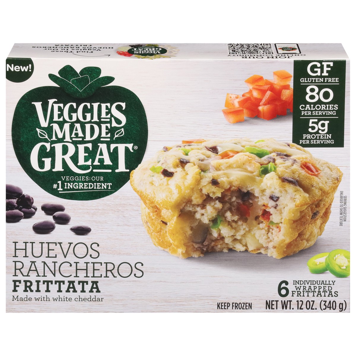 slide 4 of 17, Veggies Made Great Huevos Rancheros Frittatas 6 ea, 6 ct