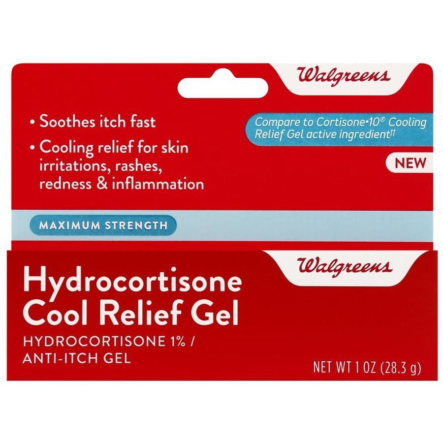 Walgreens Hydrocortisone Cool Relief Gel 1 oz Shipt