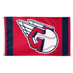 Cleveland Guardians Stripe Deluxe Flag