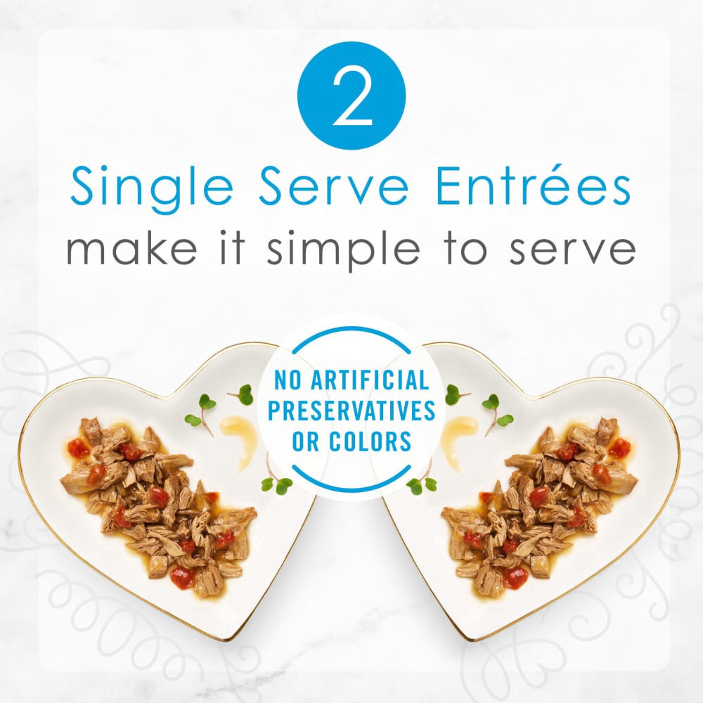 slide 4 of 6, Fancy Feast Purina Fancy Feast Gourmet Gravy Wet Cat Food, Petites Ocean Whitefish With Tomato Entree - 2.8 oz. Tub, 2 ct