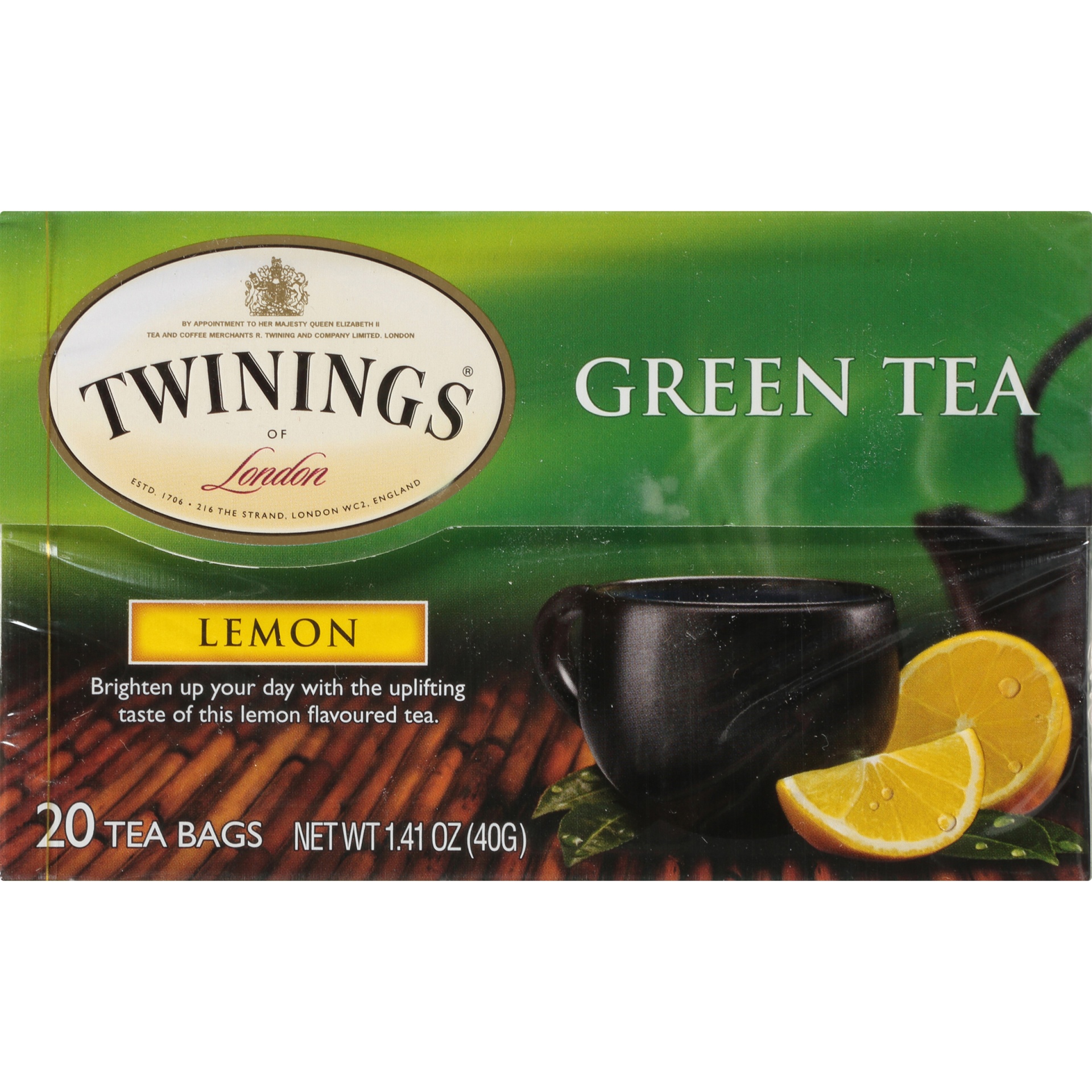 slide 6 of 7, Twinings Green Lemon 20 ct, 