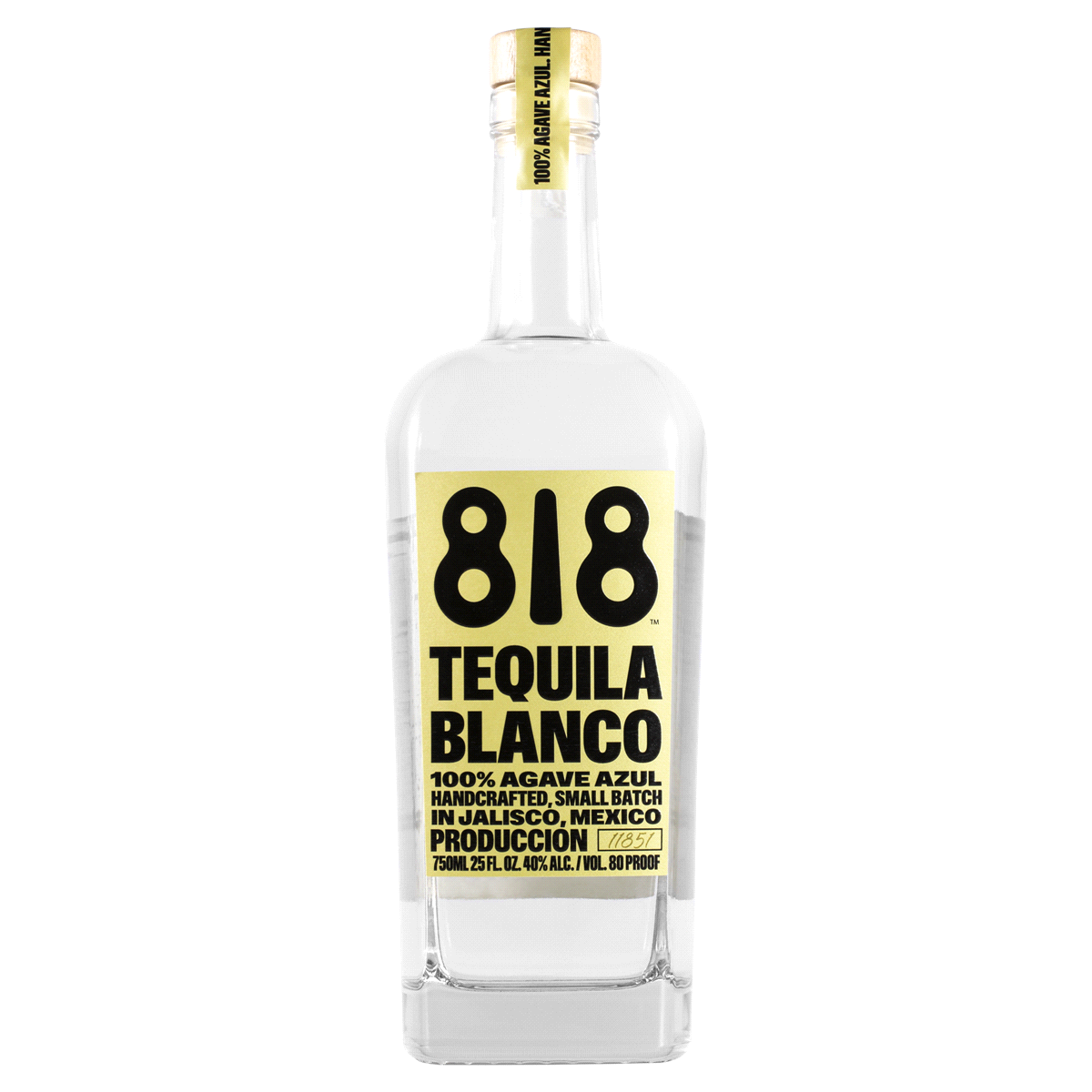 slide 1 of 1, 818 Blanco Tequila, 750 ml