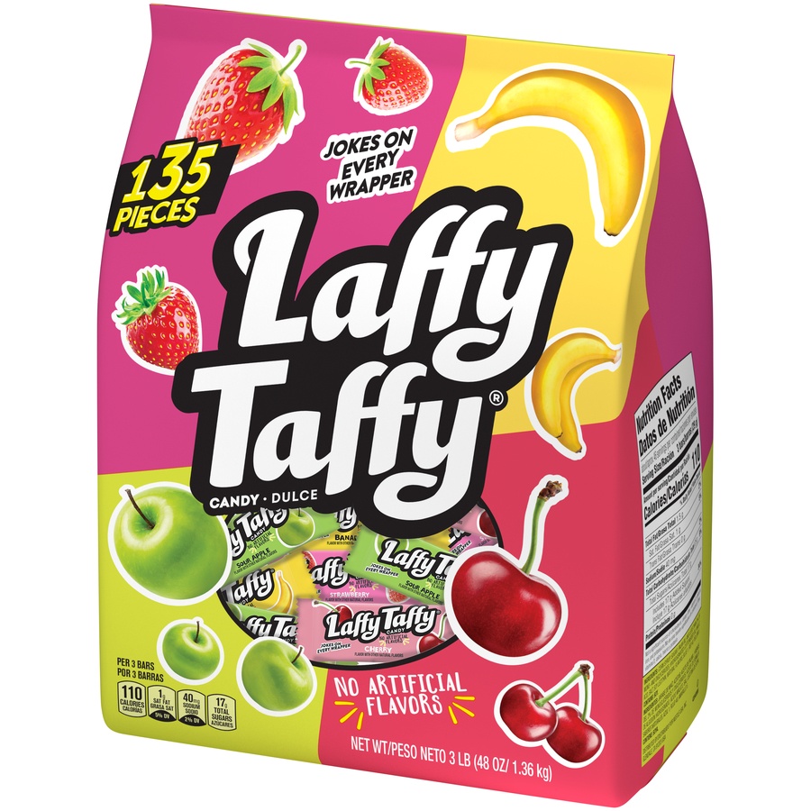 slide 3 of 8, Laffy Taffy Candy Variety Pack, 48 oz