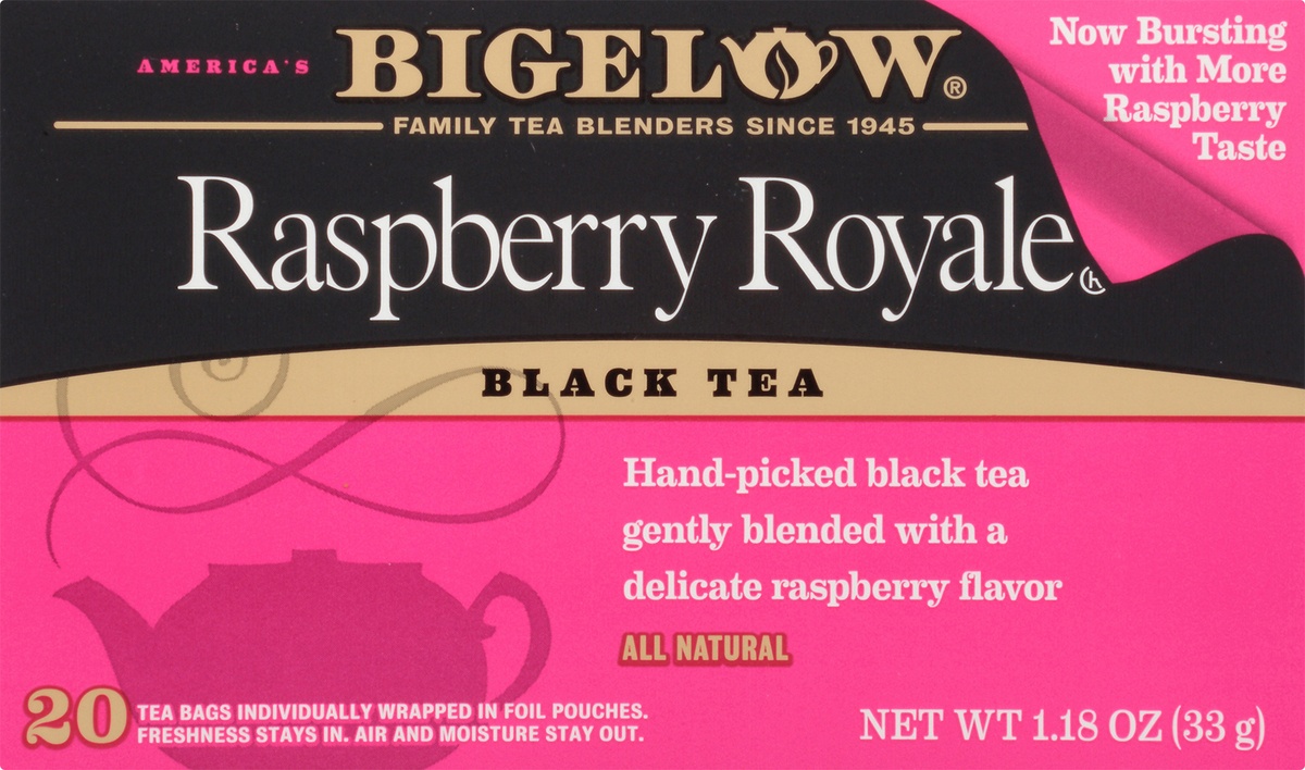 slide 8 of 9, Bigelow Tea Raspberry - 20 ct, 20 ct