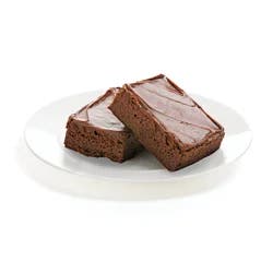 Fudge Iced Brownies 2 Count