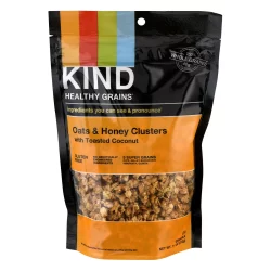 KIND Healthy Grains Clusters Granola Oats & Honey with Toasted Coconut - 11 Oz