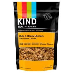 KIND Healthy Grains Clusters Granola Oats & Honey with Toasted Coconut - 11 Oz
