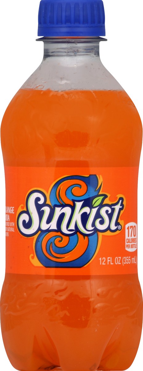 slide 4 of 4, Sunkist Soda 12 oz, 12 oz