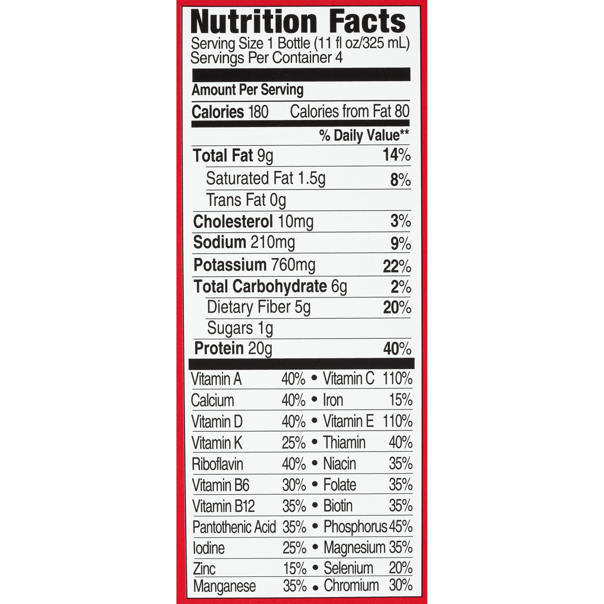 slide 5 of 6, SlimFast Advanced Energy Meal Replacement Shake Rich Chocolate, 4 ct; 11 fl oz