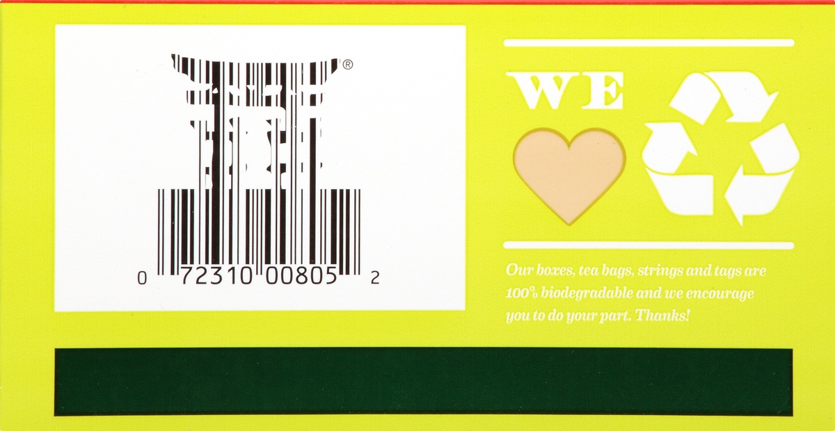 slide 6 of 9, Bigelow Constant Comment Green 20 Tea Bags\, 20 individually wrapped tea bags, 20 ct