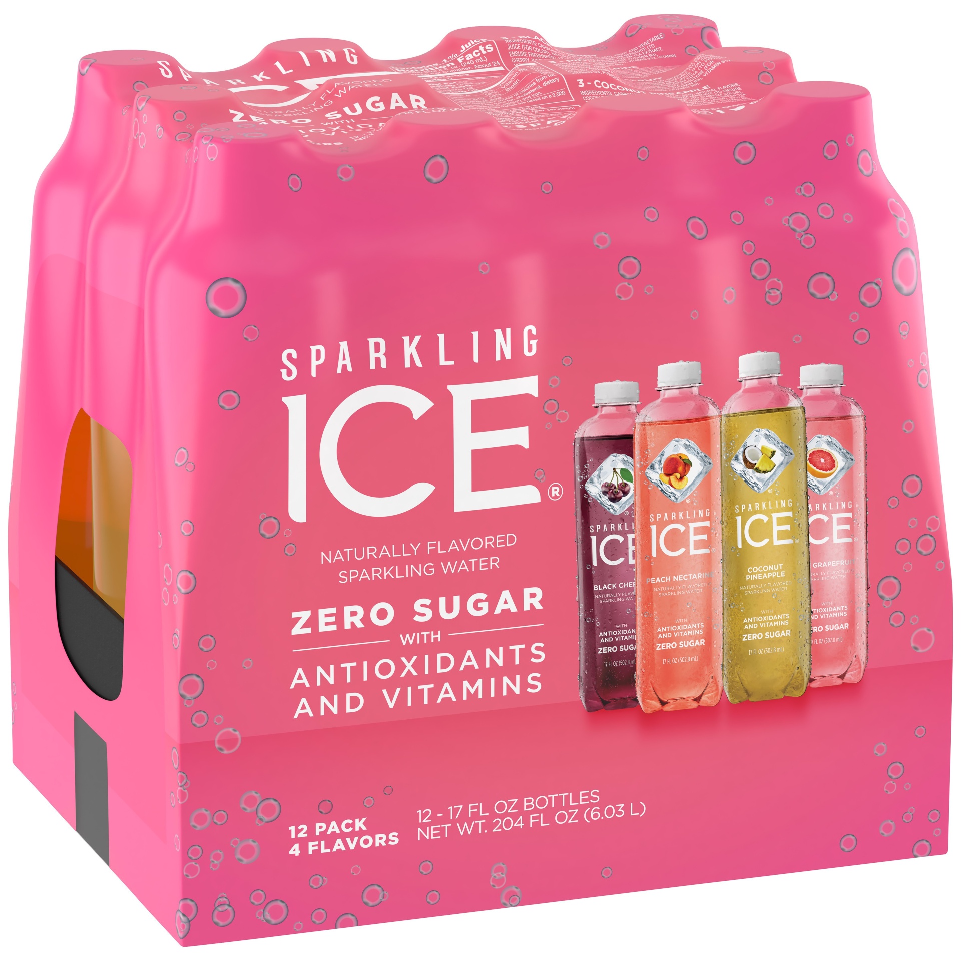 slide 1 of 10, Sparkling ICE Sparkling Water Variety Pack, 12 ct; 17 fl oz