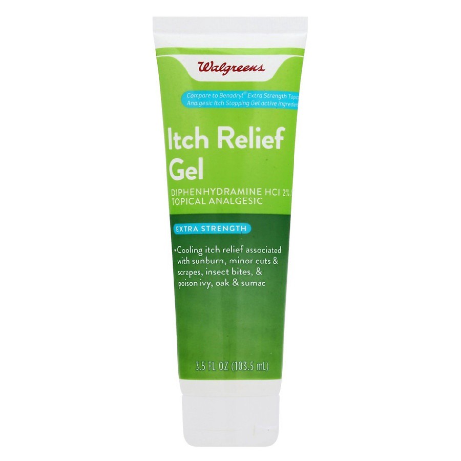 slide 1 of 5, Walgreens Extra Strength Itch Relief Gel, 3.5 fl oz