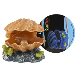 Tetra GloFish Aquarium Ornament, Clam