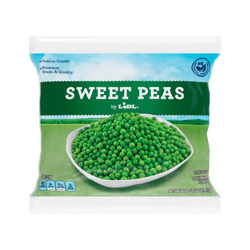 slide 1 of 1, frozen sweet peas, 16 oz