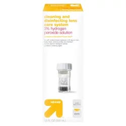 Peroxide Contact Solution - 12oz - up & up