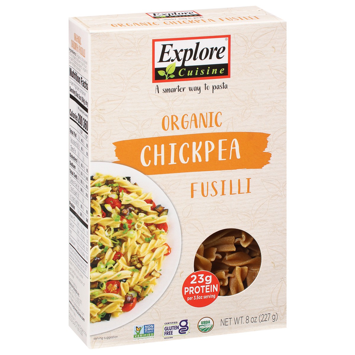 slide 7 of 9, Explore Cuisine Organic Chickpea Fusilli 8 oz, 1 ct