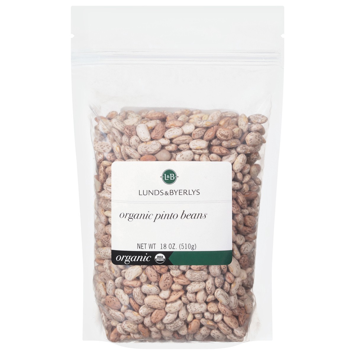 slide 1 of 9, Lunds & Byerlys Organic Pinto Beans 18 oz, 18 oz
