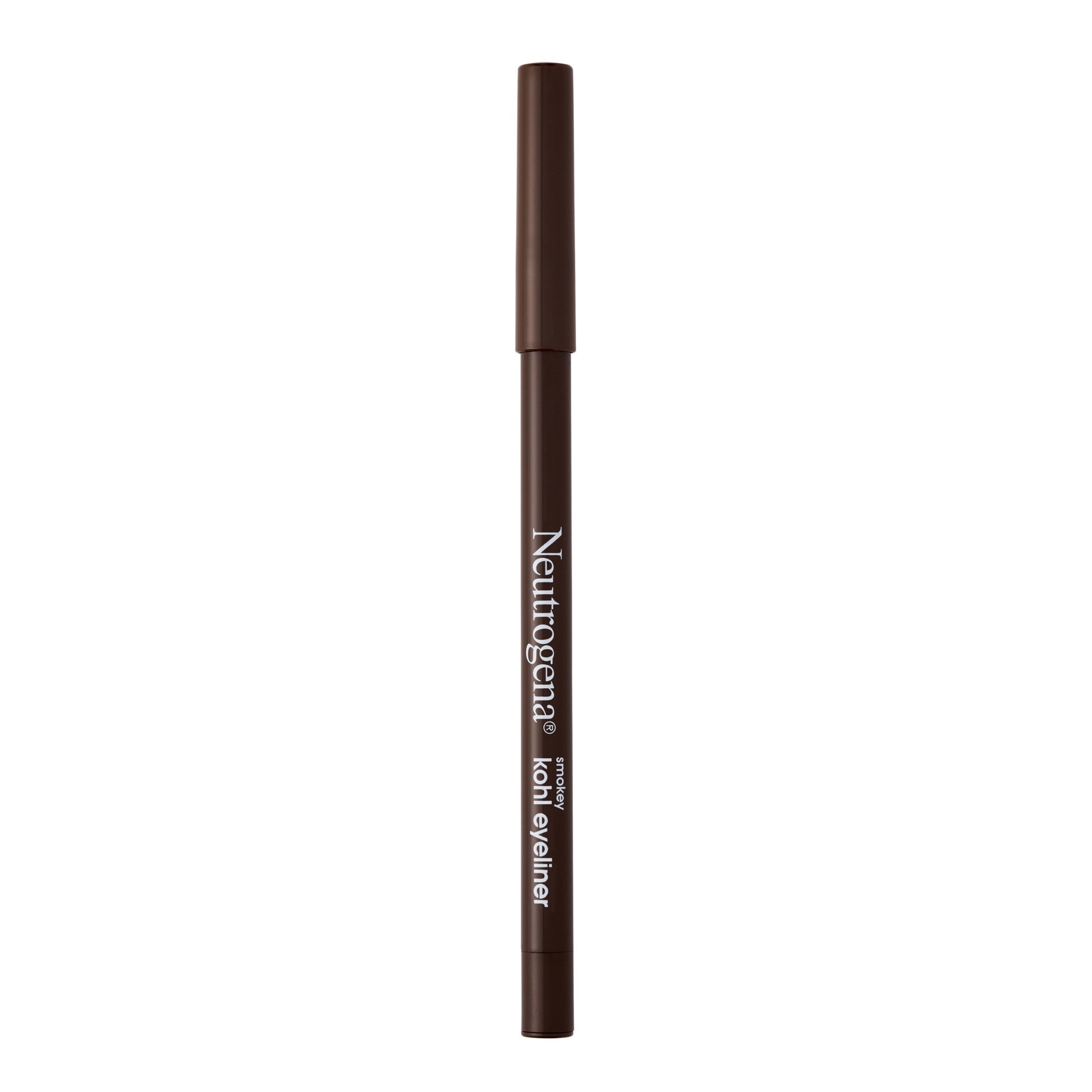 slide 1 of 9, Neutrogena Smokey Kohl Eyeliner with Antioxidant Vitamin E, Water- & Smudge-Resistant & Smooth-Gliding Eyeliner Makeup, Dark Brown, 0.014 oz, 0.01 oz