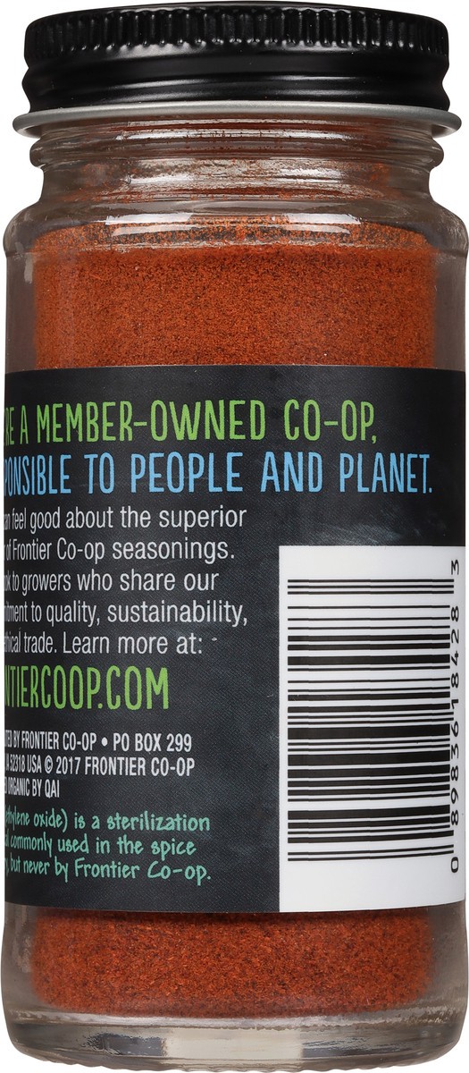 slide 10 of 11, Frontier Cayenne Pepper 30Hu Org, 1.76 oz