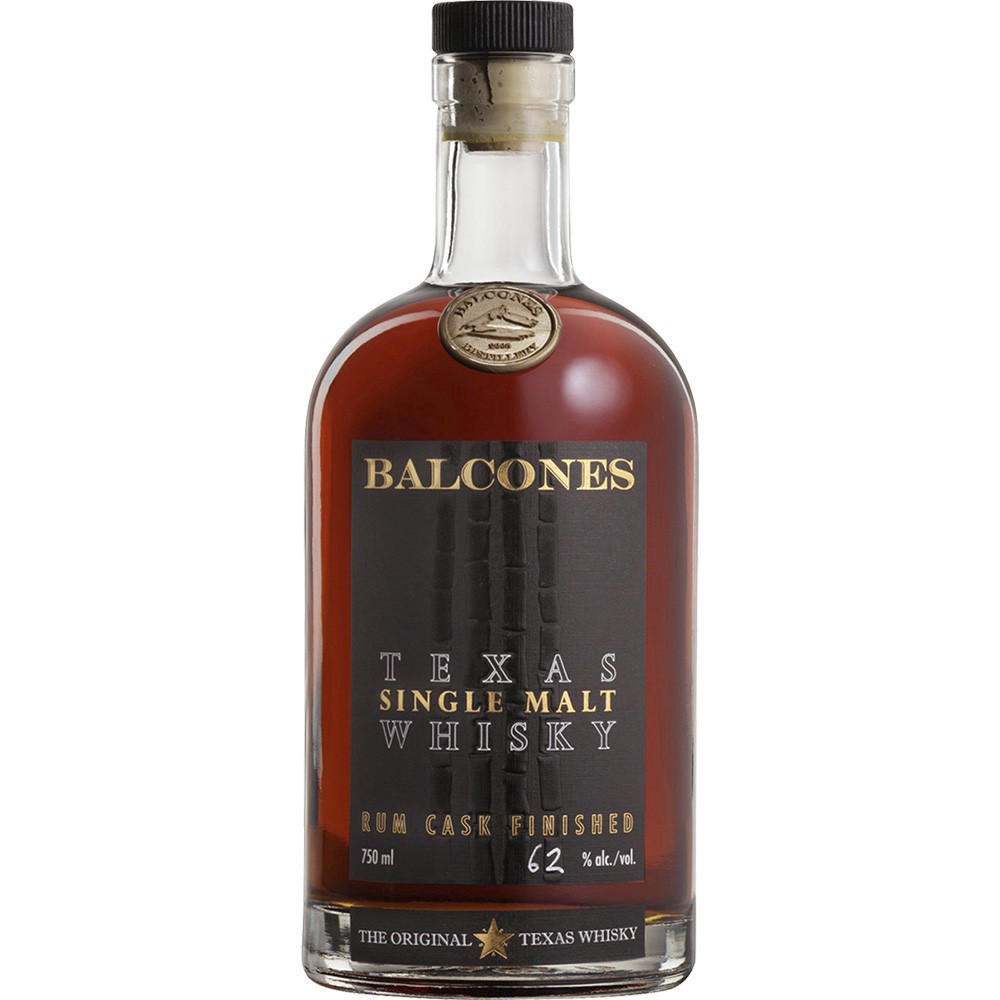 slide 1 of 1, Balcones Sglmlt Rum Cskstr Brlsel, 750 ml