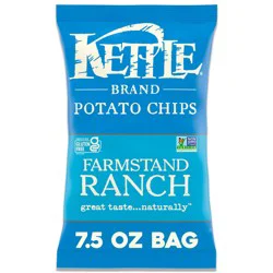 Kettle Brand Brand Farmstand Ranch Kettle Brand Potato Chips - 7.5 oz