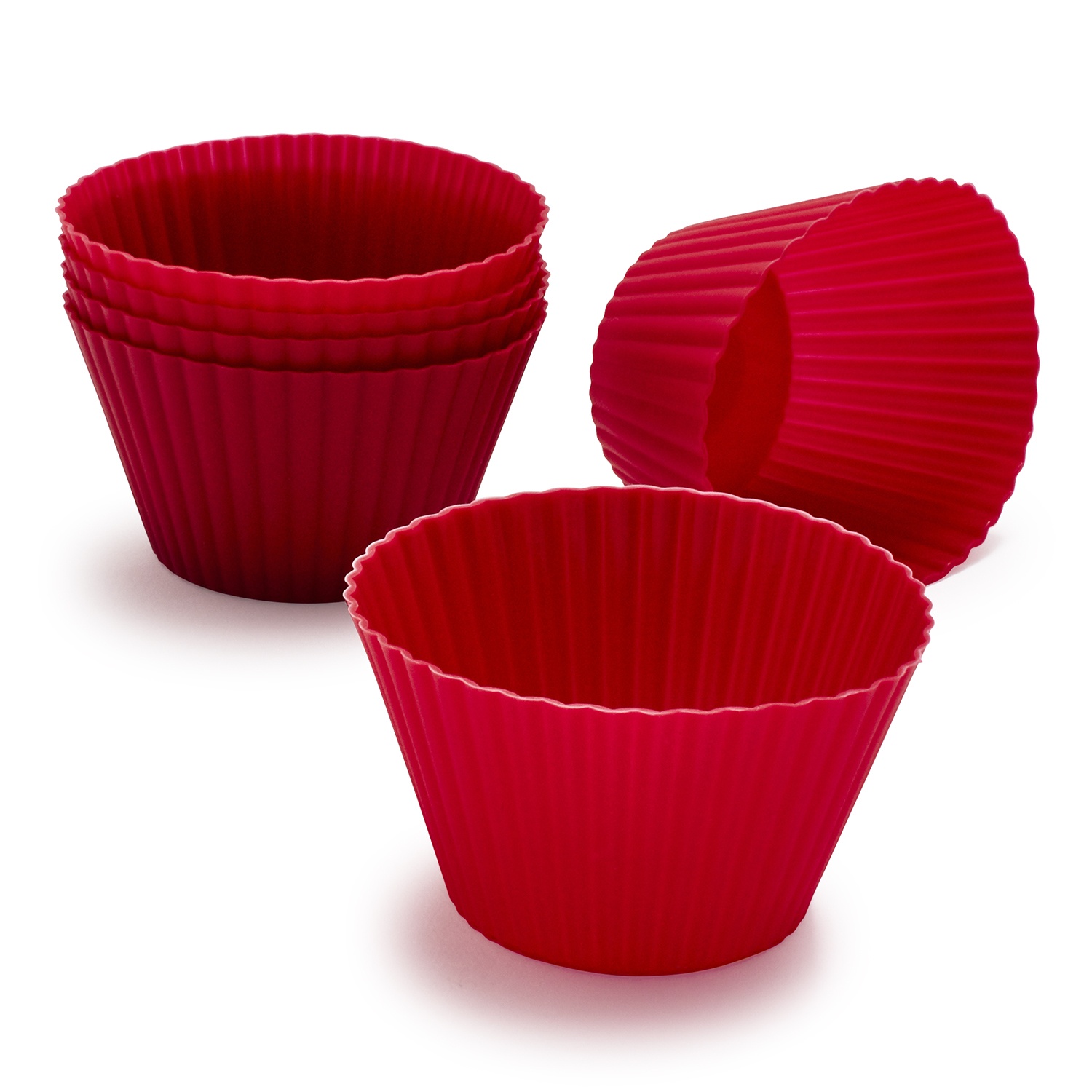 slide 1 of 1, Sur La Table Jumbo Silicone Bake Cups, 6 ct