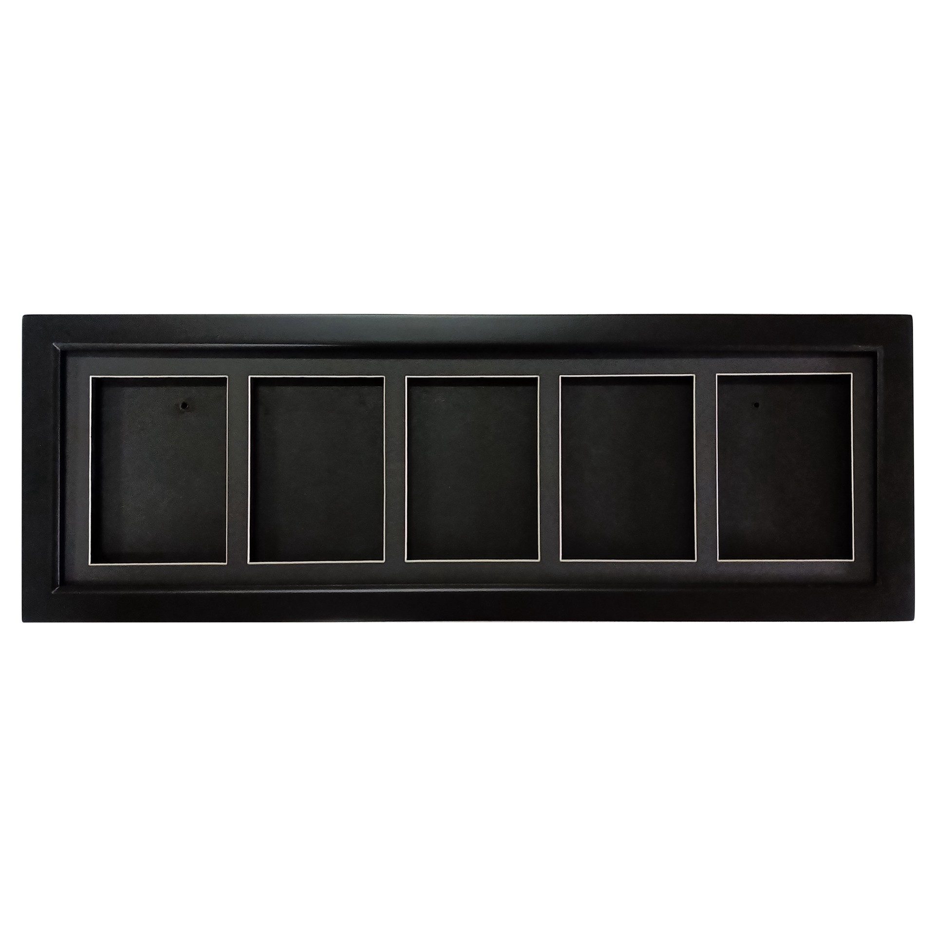 slide 2 of 4, 5.25" X 18.25" Black Trading Card Display Frame By Studio Decor, 5.25 in x 18.25 in