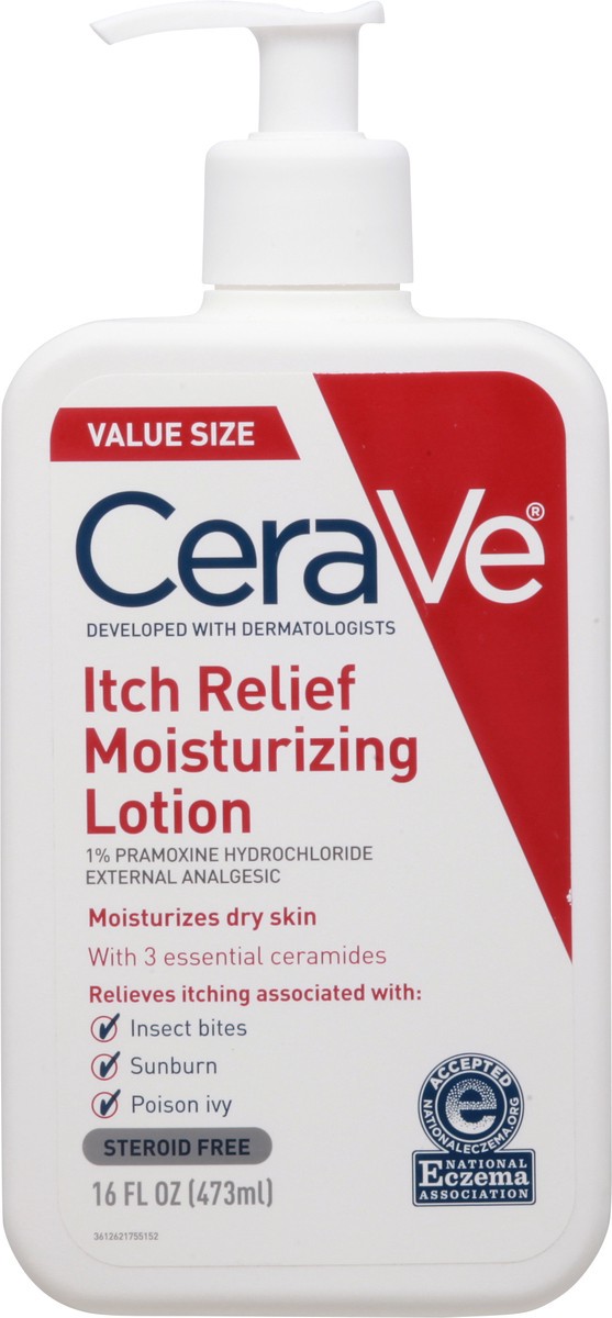 slide 4 of 13, CeraVe Itch Relief Moisturizing Lotion, 16 oz