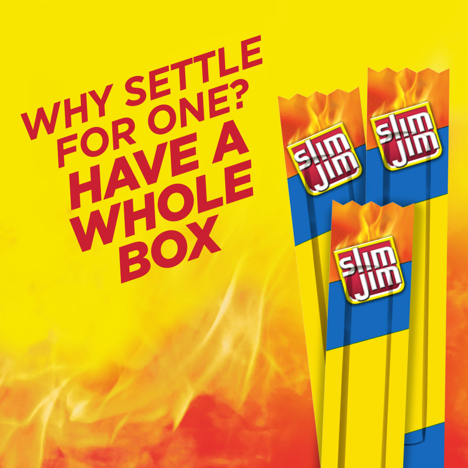 slide 5 of 5, Slim Jim Smoked Mild Snack Stick 3 ea, 3 ct